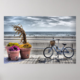 Jersey Shore Boardwalk HDR. Poster
