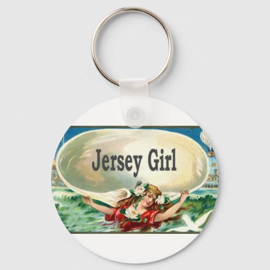 Jersey Shore Jersey Girl Sleutelhanger (Voorkant)