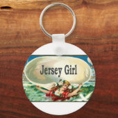 Jersey Shore Jersey Girl Sleutelhanger (Voorkant)