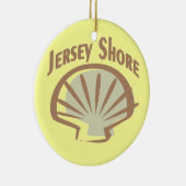 Jersey Shore Keramisch Ornament (Rechts)