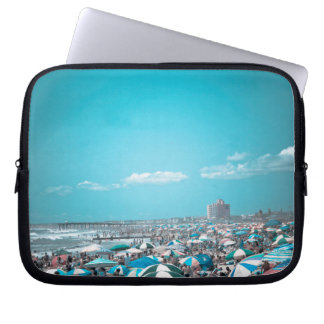 Jersey Shore Kust Strand Kunst Laptop Sleeve