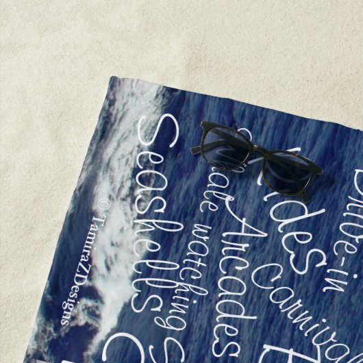 Jersey Shore Leuke dingen om te doen Strandlaken (In situ)