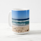 Jersey Shore Matins sur le café Mug (Devant gauche)