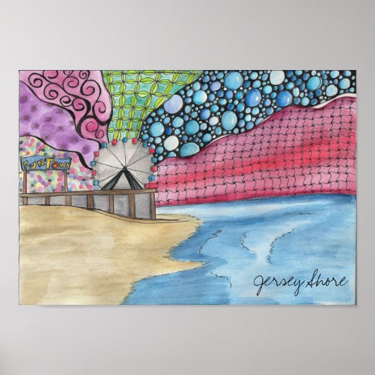 Jersey Shore Poster (Voorkant)