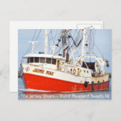 Jersey Shore - Pt. Pleasant Beach - Jaime Mae Briefkaart (Voorkant / Achterkant)