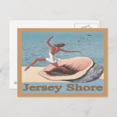 Jersey Shore, Shell Poster, Briefkaart (Voorkant / Achterkant)