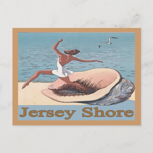 Jersey Shore, Shell Poster, Briefkaart (Voorkant)