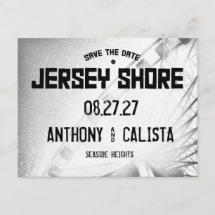JERSEY SHORE Sparen de Bestemming van de Datum Save The Date