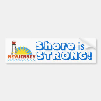 Jersey Shore Strong Bumpersticker