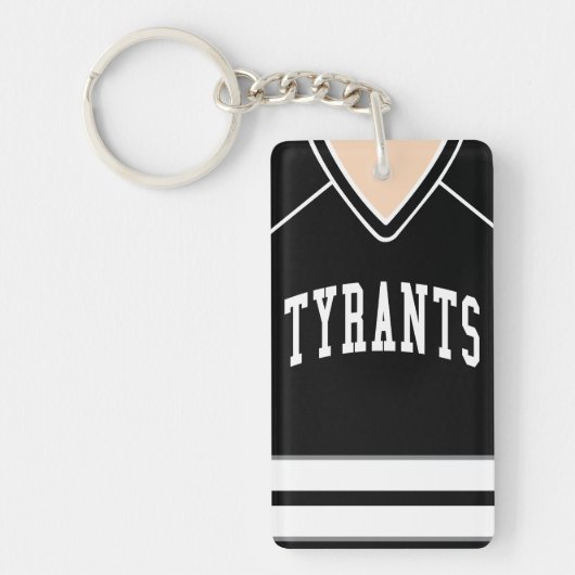 Jersey sleutelhanger streep (Voorkant)