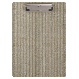 Jersey Streep Brei Patroon in Zachte Beige Klembord