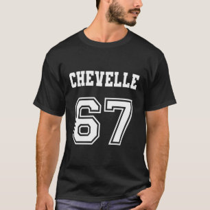 Jersey Style Chevelle 67 1967 Old School Muscle Ca T-shirt