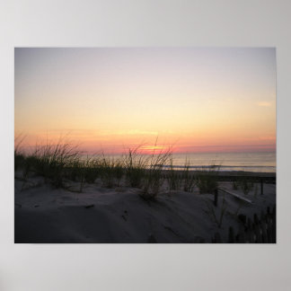 Jersey Sunrise Poster