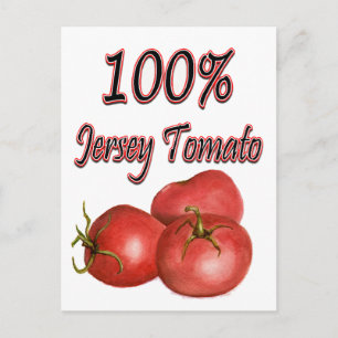 Jersey Tomaten 100% Briefkaart