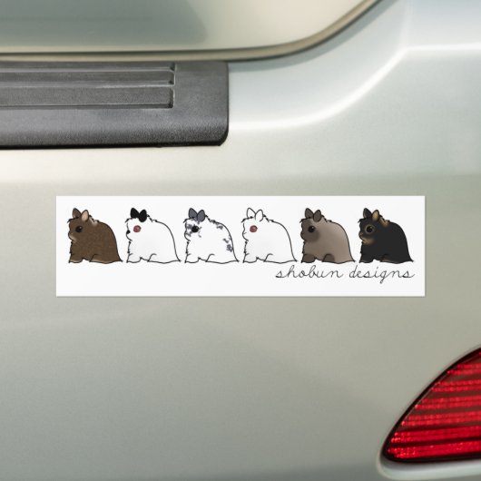 Jersey Wooly Group Bumpersticker (Op auto)