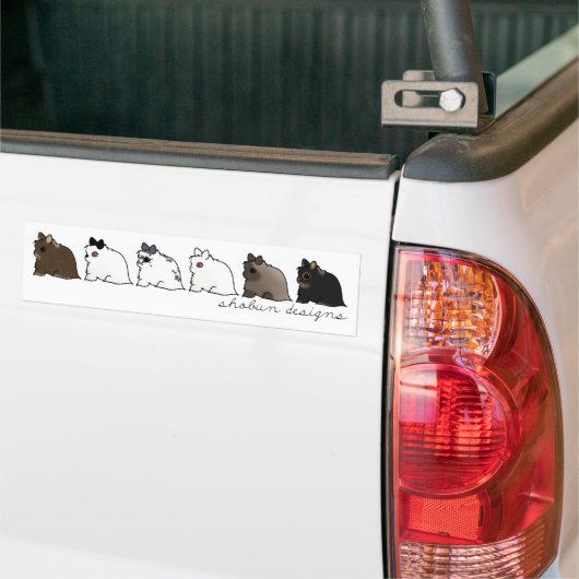 Jersey Wooly Group Bumpersticker (Op Truck)