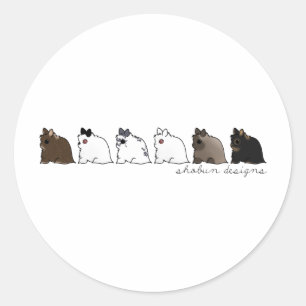 Jersey Wooly Group Ronde Sticker