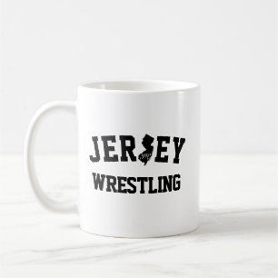 Jersey Wrestling Coffee Mok