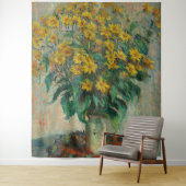 Jerusalem Artichoke Flowers - Claude Monet Wandkleed (In situ)