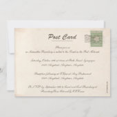  Jerusalem Bat Mitswa Uitnodiging in het Paarse (Achterkant)