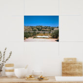 Jerusalem, berg Zion Poster (Keuken)