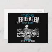 Jerusalem Briefkaart (Voorkant / Achterkant)