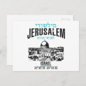 Jerusalem Briefkaart (Voorkant / Achterkant)