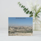 Jerusalem briefkaart (Staand voorkant)