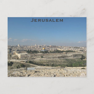 Jerusalem briefkaart