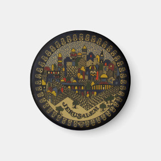Jerusalem Ceramic Magnet Magneet