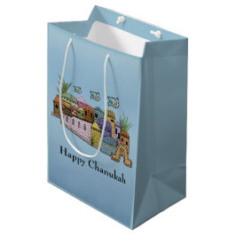 Jerusalem Chanukah Gift Bags Medium Cadeauzakje