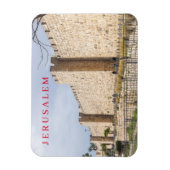 Jerusalem City Walls uitzicht koelkastmagneet Magneet (Verticaal)
