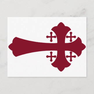 Jerusalem Cross Briefkaart