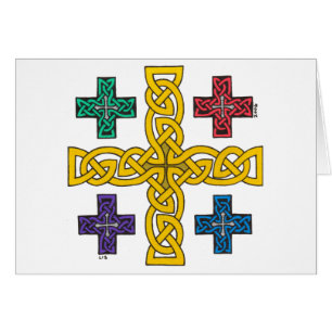 Jerusalem Cross-card