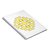 Jerusalem Cross Notitieboek (Rechterzijde)