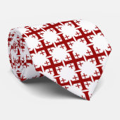 Jerusalem Cross, verhit Stropdas (Opgerold)