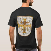 Jerusalem Cross, verhit T-shirt (Achterkant)