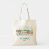 Jerusalem Custom Canvas tas (Achterkant)