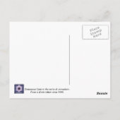 Jerusalem - Damascus Gate Briefkaart (Achterkant)