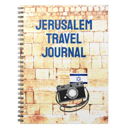 Jerusalem Holyland Travel Journal Ajouter Photos (Devant)