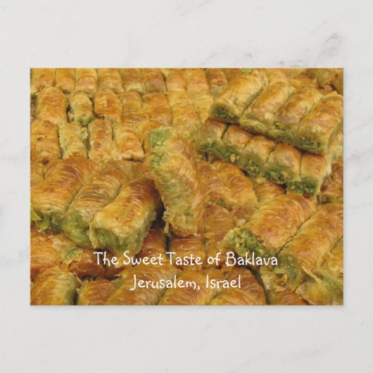 Jerusalem Israel Briefkaart (Voorkant)