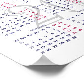 Jérusalem, Israël. Calendrier Poster 2022 (Coin)