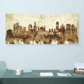 Jerusalem Israel Cityscape Spandoek (Beurs)