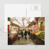 Jerusalem Israel Market Briefkaart (Voorkant / Achterkant)