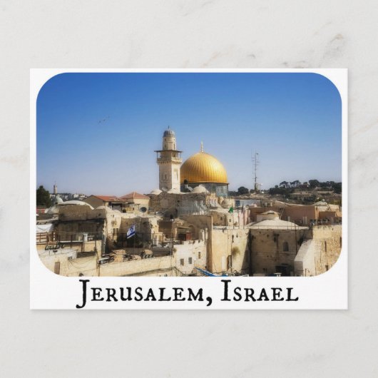 Jerusalem, Israel Postcard Briefkaart (Voorkant)
