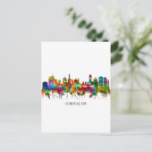 Jerusalem Israel Skyline Feestdagenkaart (Staand voorkant)