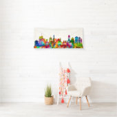 Jerusalem Israel Skyline Spandoek (Insitu)