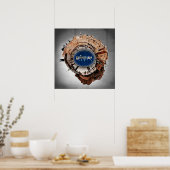 Jerusalem Israel - Spherische Panorama Poster (Keuken)