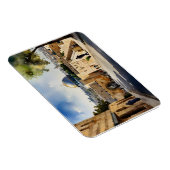 Jerusalem Israel waterverf art Magneet (Rechterzijde)