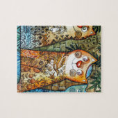 Jerusalem-katten Legpuzzel (Horizontaal)